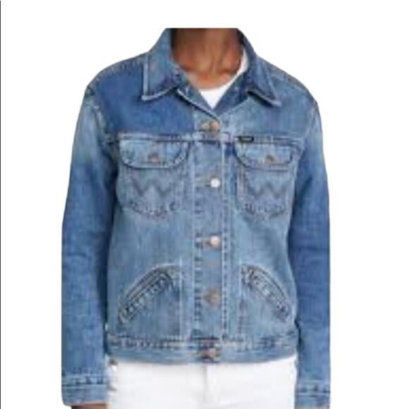 Womens 70’s vintage Wrangler trucker jacket with no lining - Picture 3 of 14